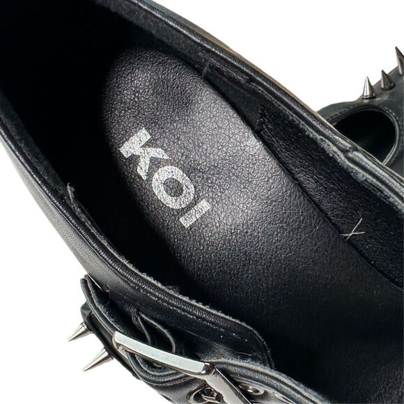 Koi Footwear x Dolls Kill Spiked Sai Mary Janes - Size 5 - Picture 6 of 11